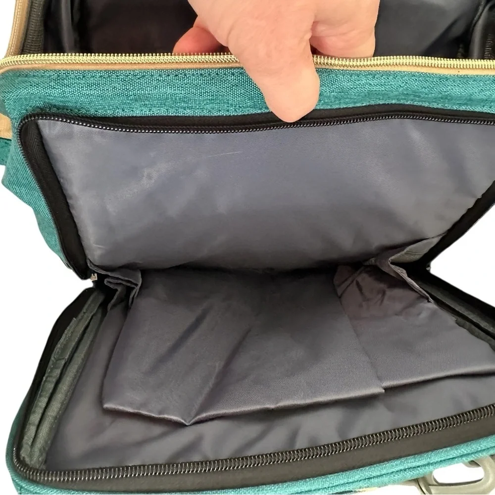 DEBUG Baby Diaper Bag Backpack Green Large Capacity Waterproof Size: OS